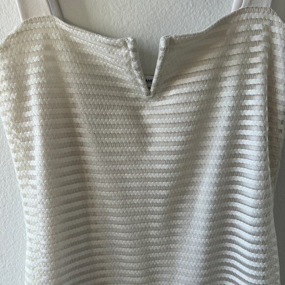 Good American Mesh Ivory Dress Size Small - Picture 9 of 9
